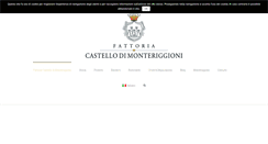 Desktop Screenshot of fattoriacastellodimonteriggioni.com